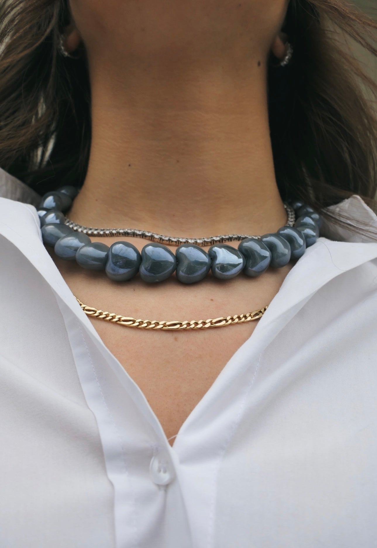 Collana Camilla - Fumo