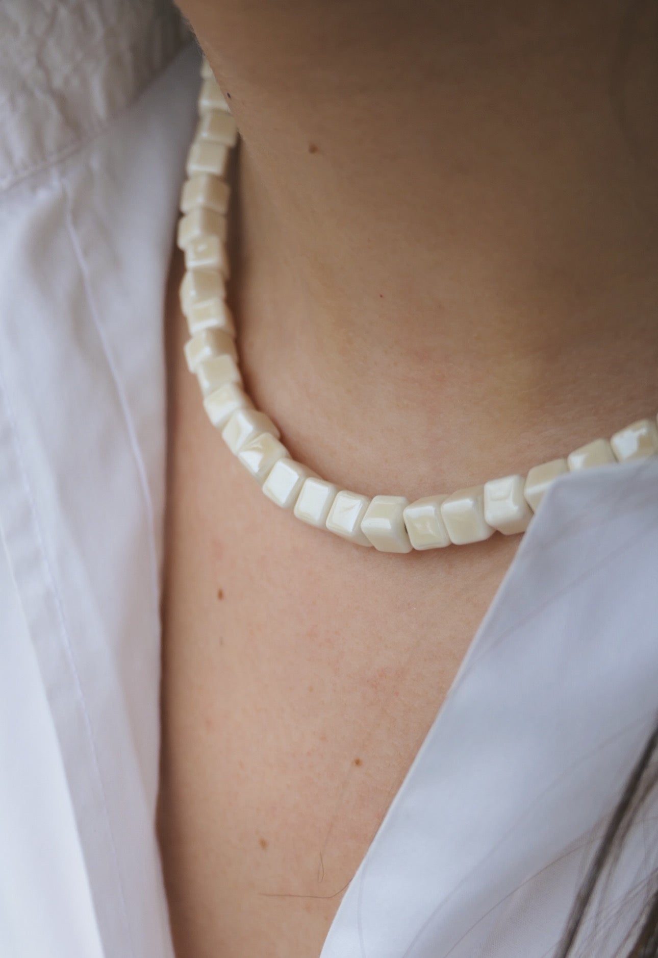 Collana Nadine - Crema