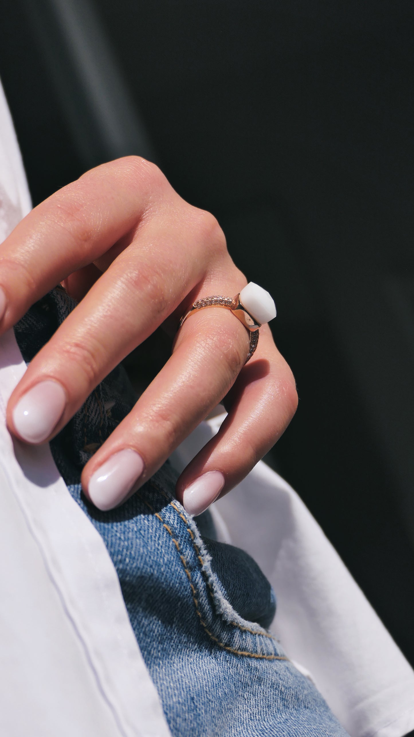 Anello Bianca
