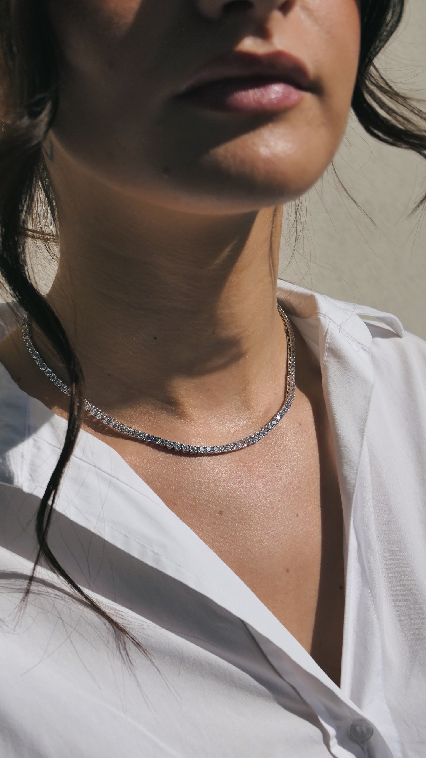 Collana Tennis Giuditta