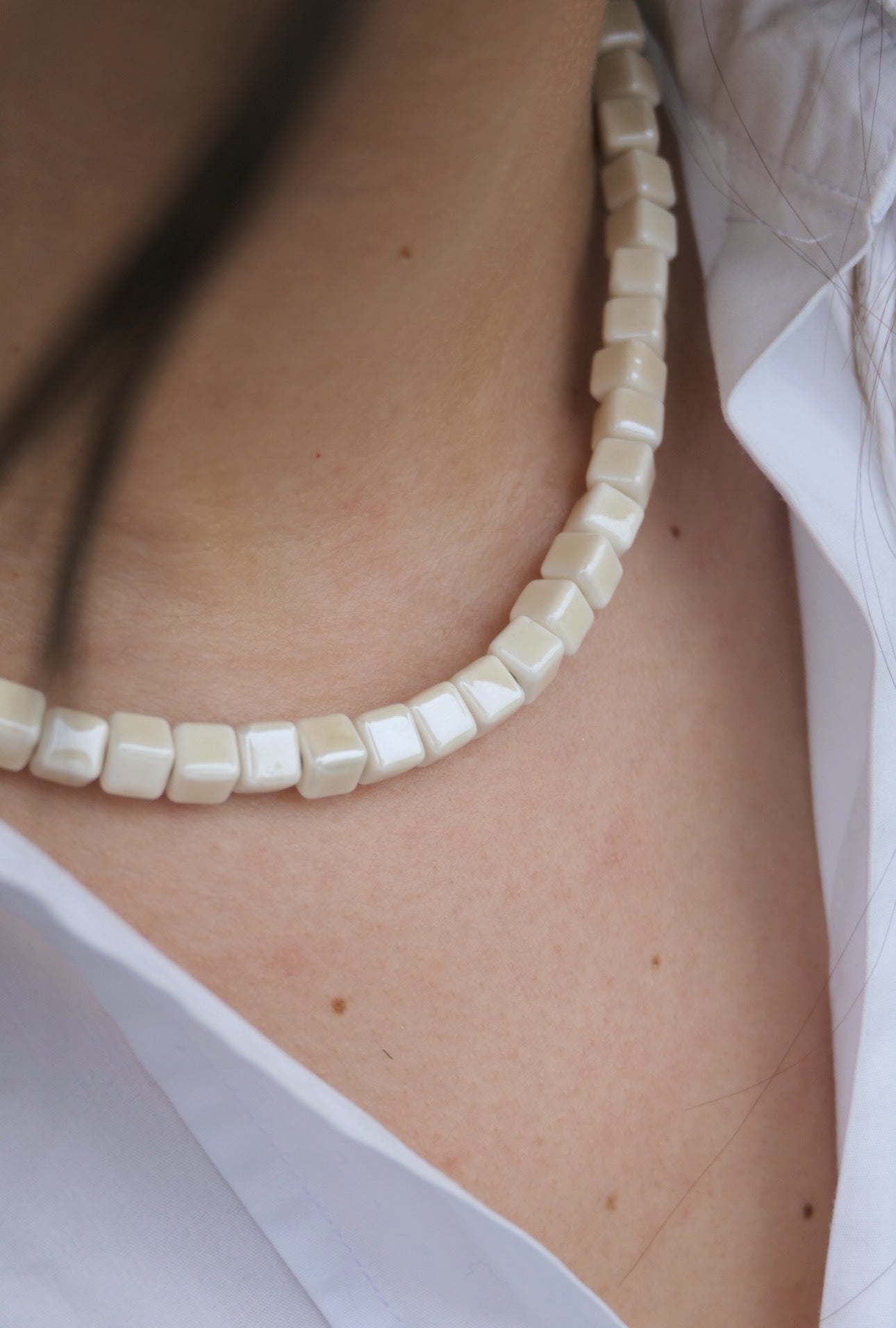 Collana Nadine - Crema