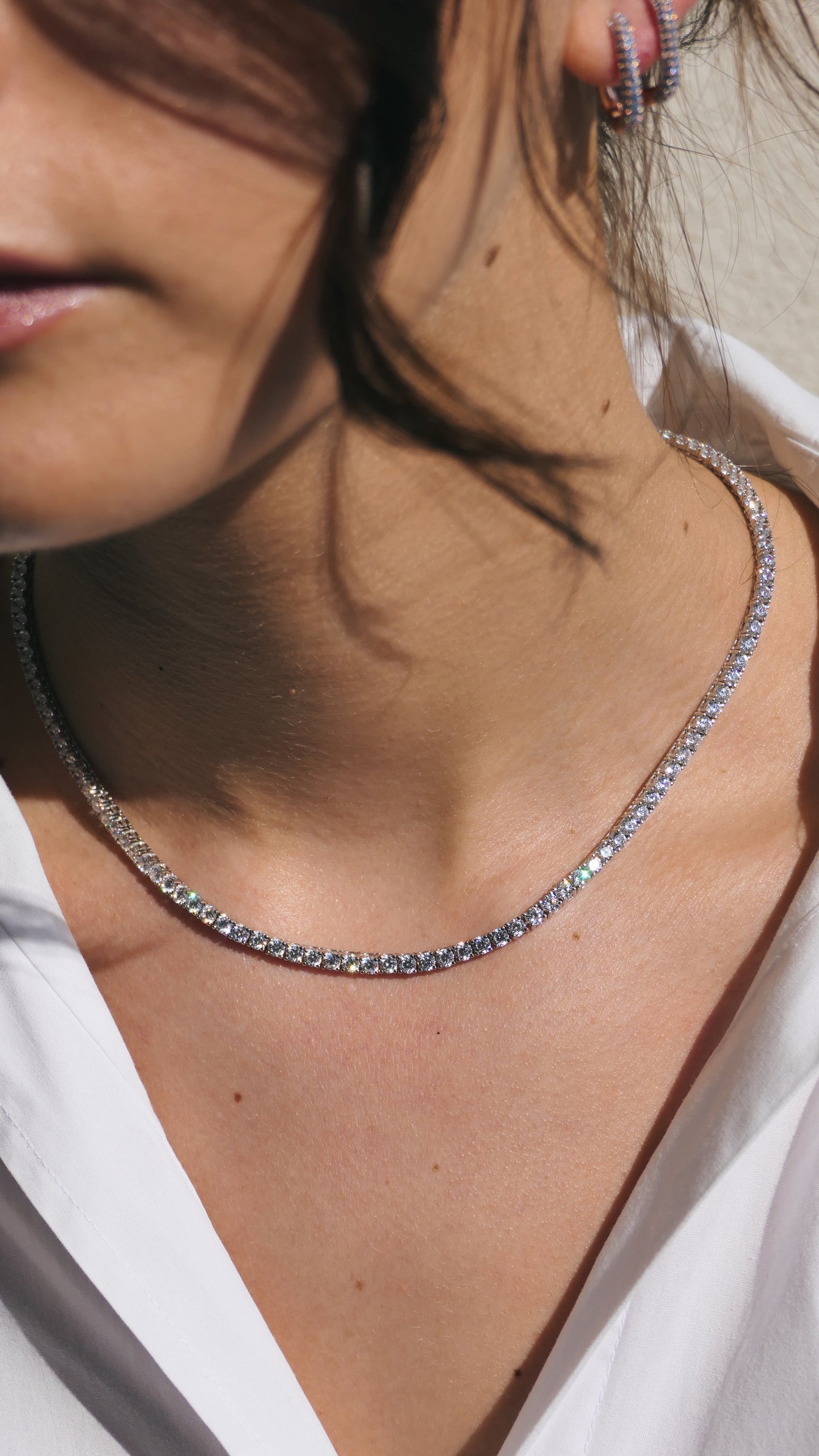 Collana Tennis Giuditta